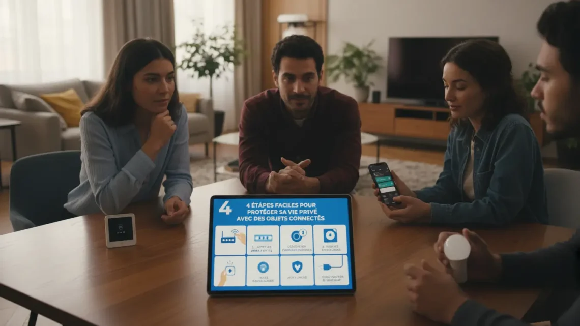 4 Étapes Faciles pour Protéger sa Vie Privée avec des Objets Connectés