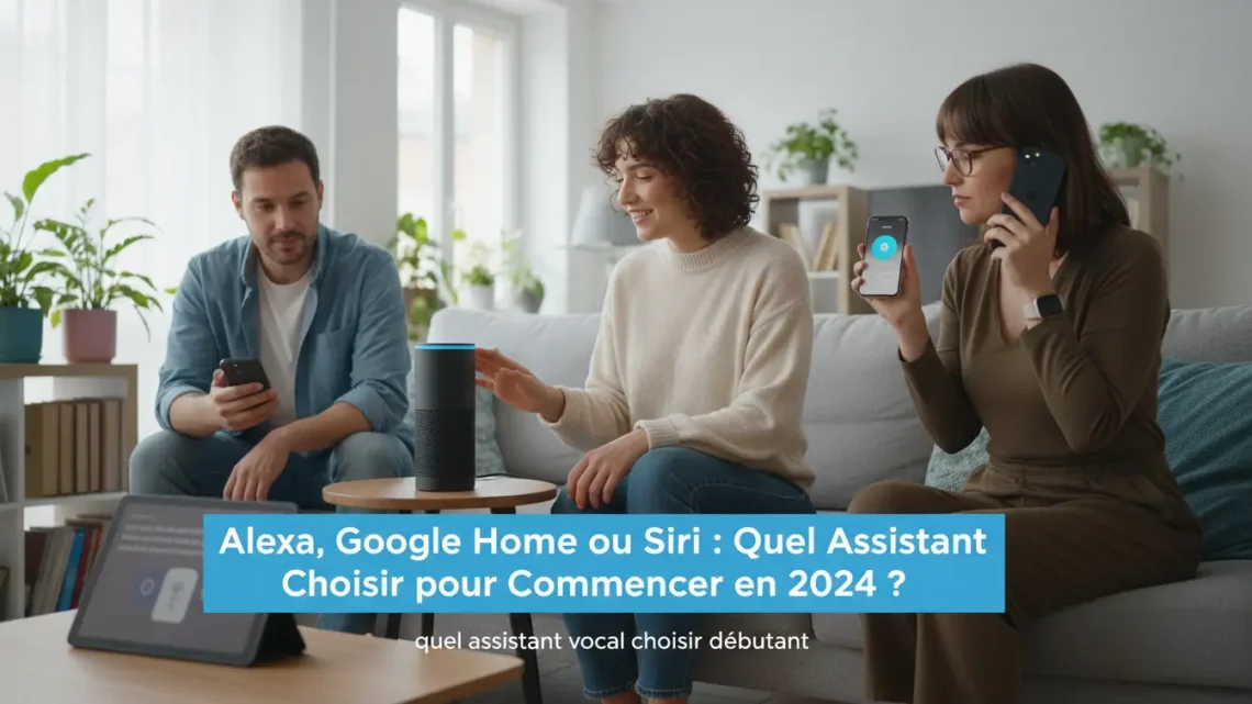 Quel assistant vocal choisir pour débuter en 2026 ? Alexa, Google Home ou Siri