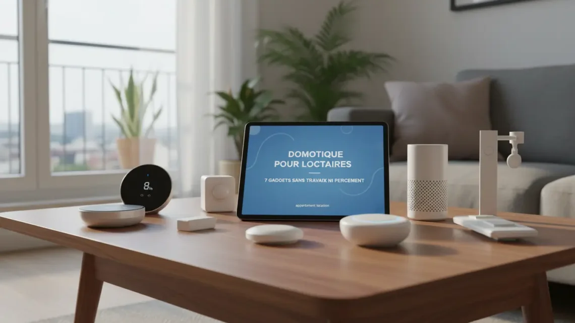 Domotique pour Locataires : 7 Gadgets Sans Travaux ni Percement