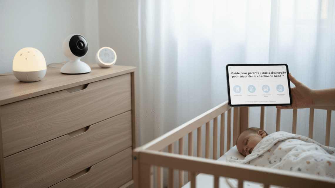 Guide pour parents : Quels objets connectés pour sécuriser la chambre de bébé ?