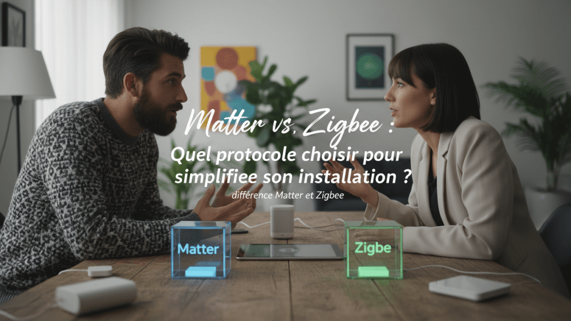 Matter vs Zigbee : Quel protocole choisir pour simplifier son installation ?