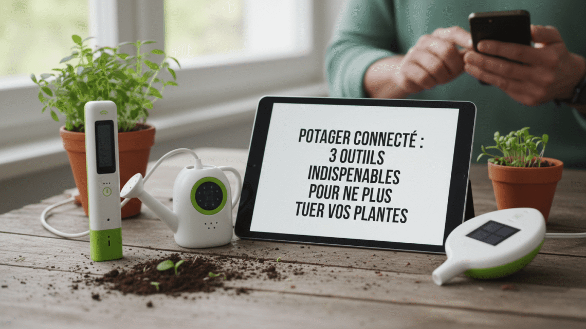 Potager Connecté : 3 Outils Indispensables pour ne Plus Tuer vos Plantes