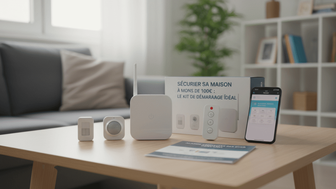 Sécuriser sa maison à moins de 100€ : le kit de démarrage idéal pour débutant