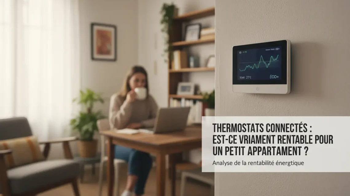 Thermostats connectés : est-ce vraiment rentable pour un petit appartement ?